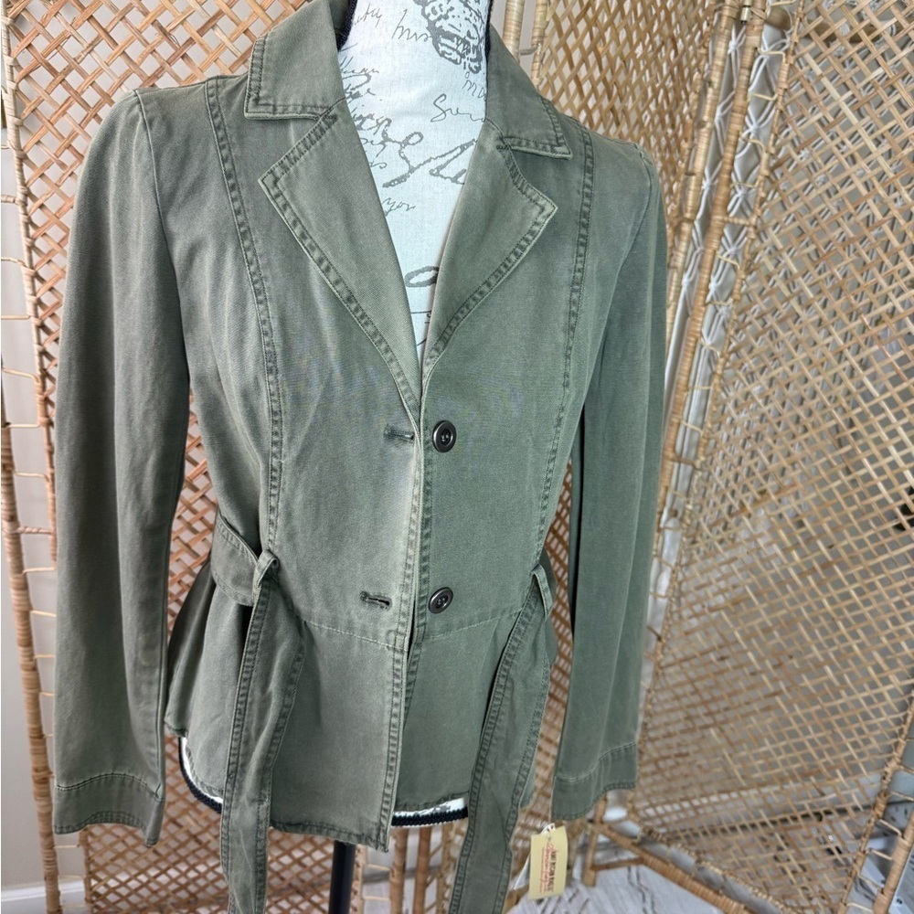 American Rag Khaki Army Green Jacket - Picture 8 of 15